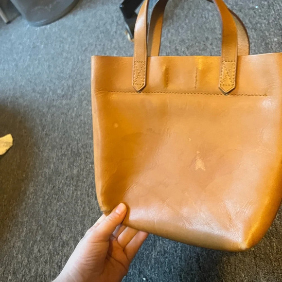 Madewell Tan Mini Tote - Picture 3 of 9